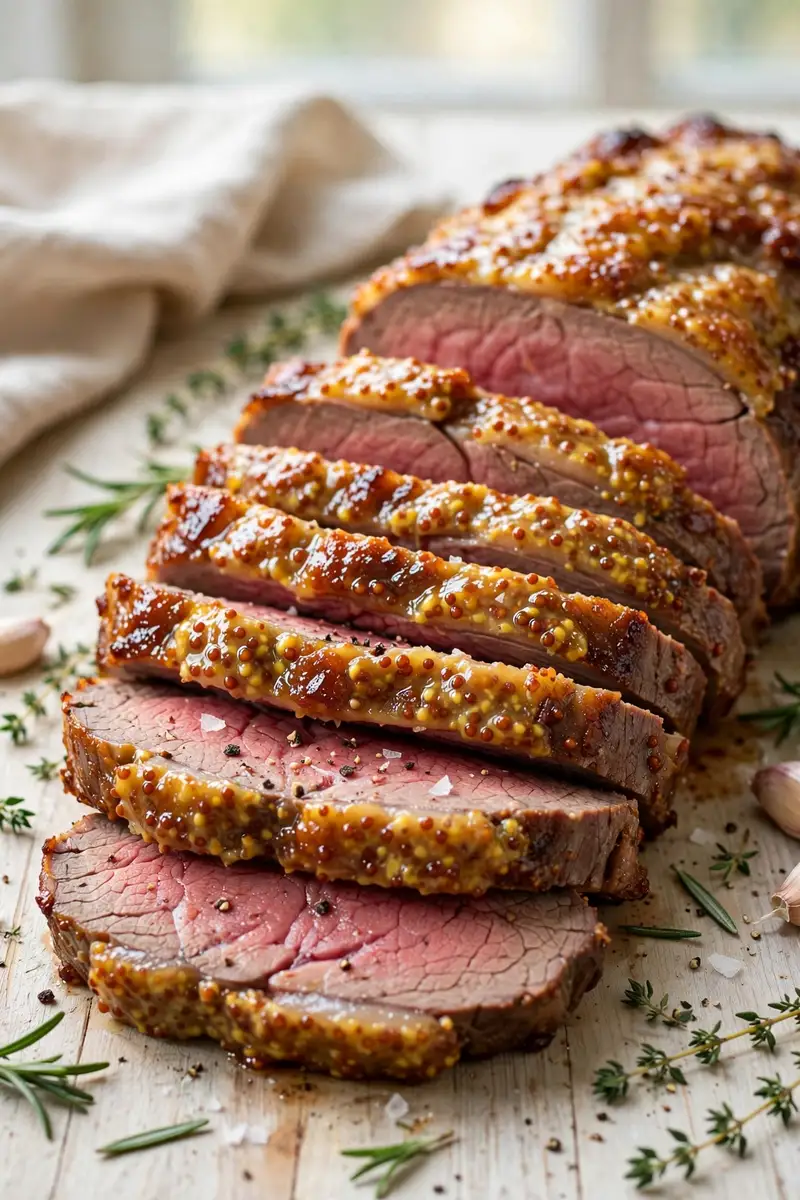 Maple Mustard Beef Roast
