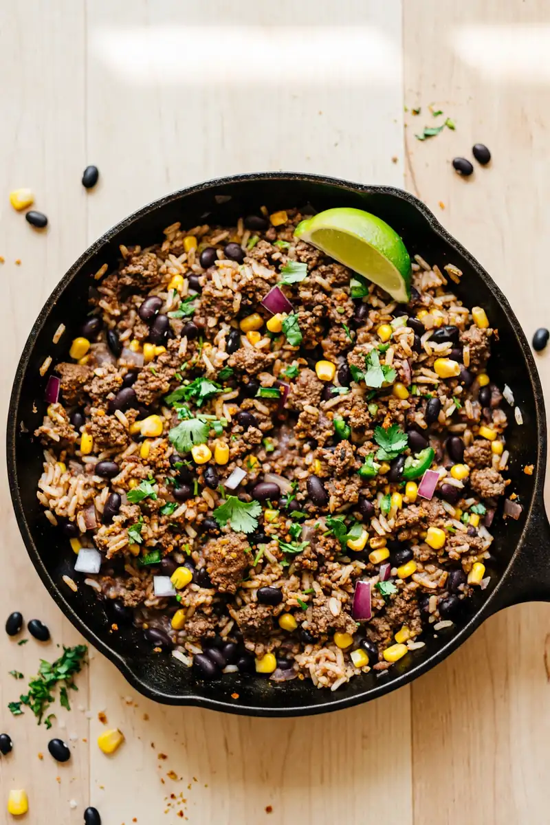 Mexican Beef and Rice