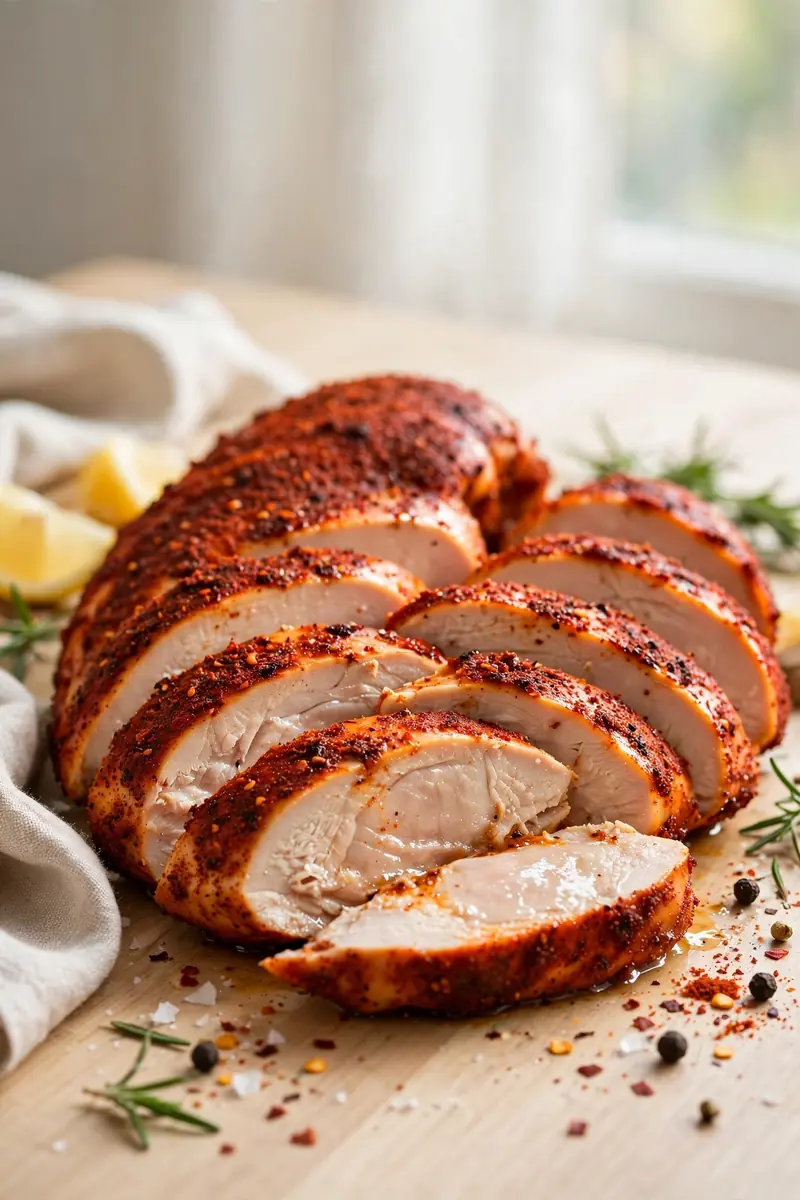 Smoky paprika chicken breast