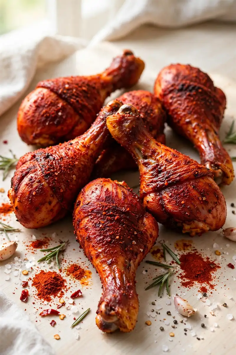 Smoky paprika chicken drumsticks