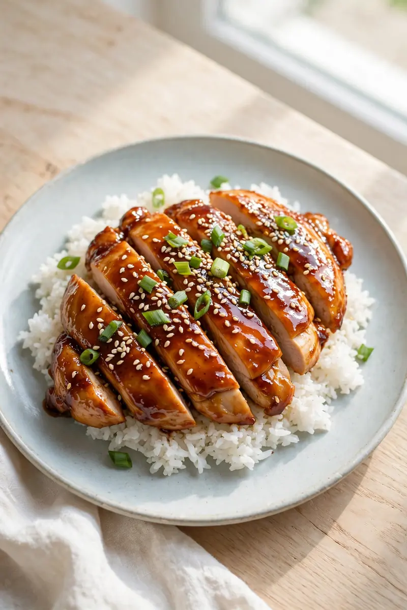 Teriyaki chicken breast